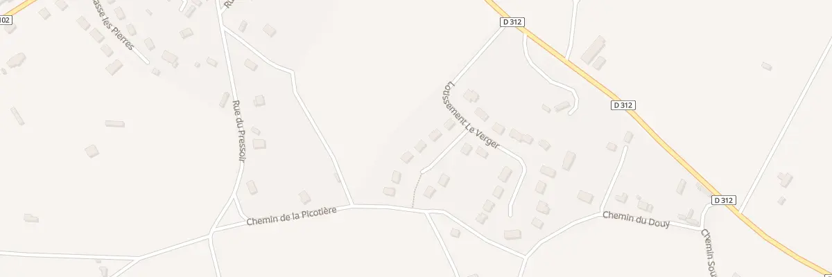 Plan du 5073 Le Douy à Conteville