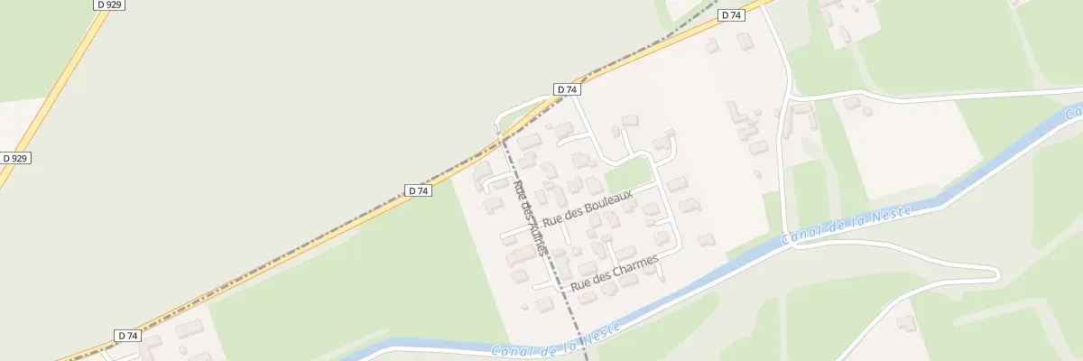 Plan du 5 Rue des Aulnes à Escala