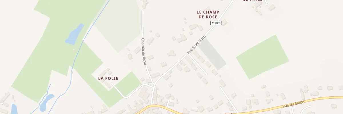 Plan du 15 Rue Saint-roch à Torcé-en-Vallée