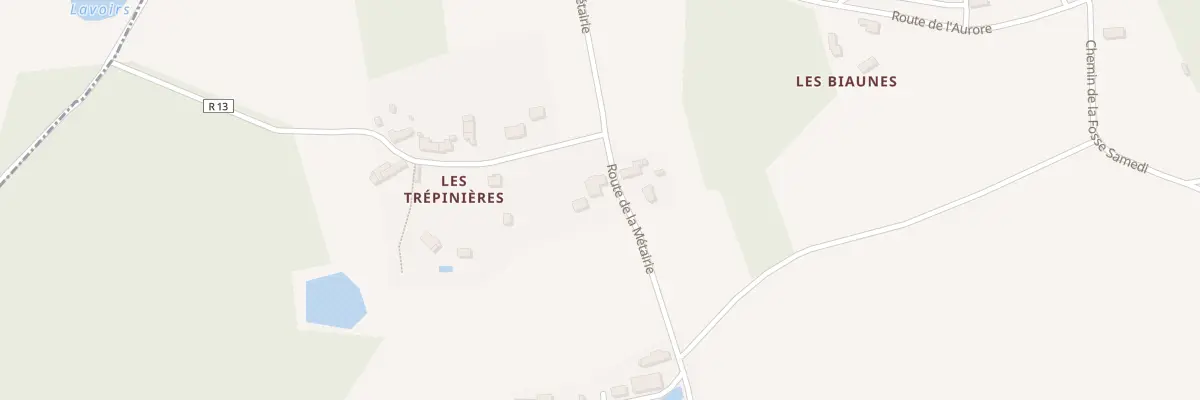 Plan du 6 Rte de la Métairie à Mazières-de-Touraine