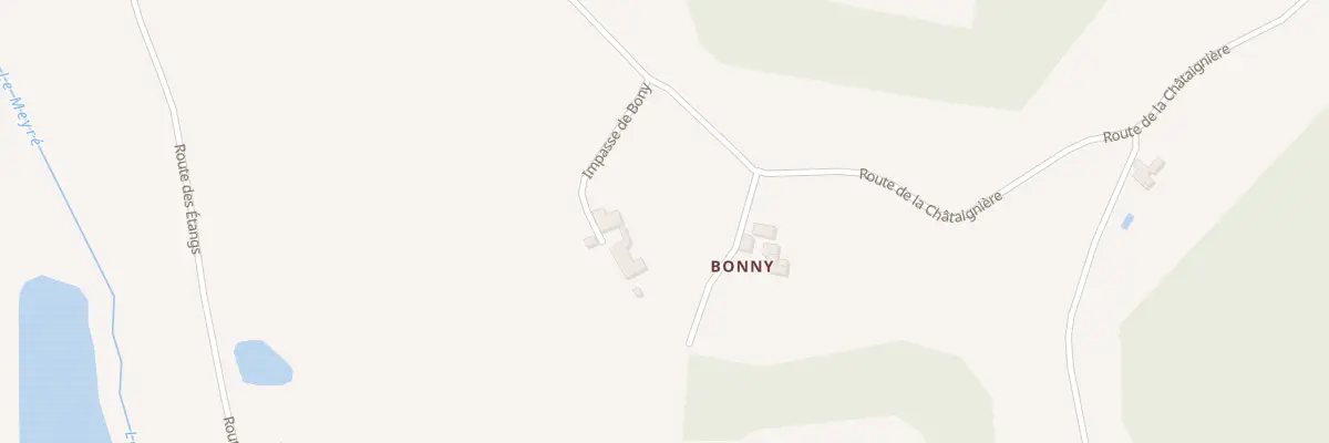 Plan du 145 Bonny à Celles