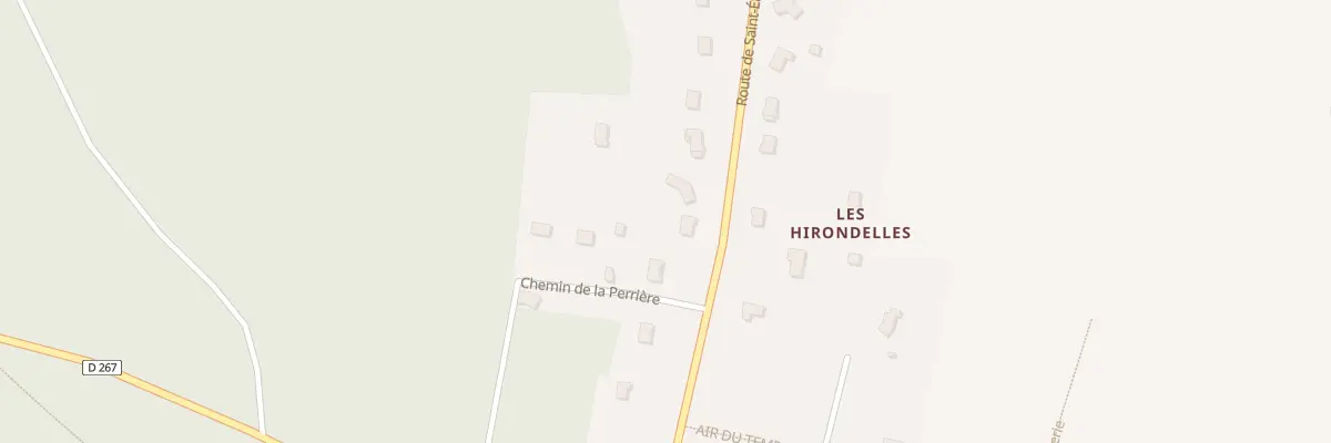 Plan du 1686 Rte de Saint Etienne du Narais à Saint-Mars-la-Brière