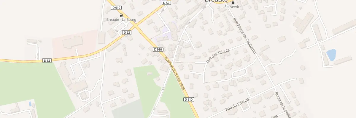 Plan du 21 Rue Jean-baptiste Delambre à Bréauté
