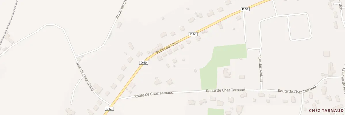Plan du 20 Rte de Vitrac à Taponnat-Fleurignac