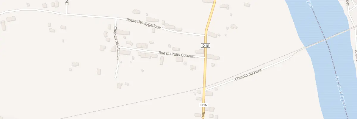 Plan du 12 Rue du Puits Couvert à Lamonzie-Saint-Martin
