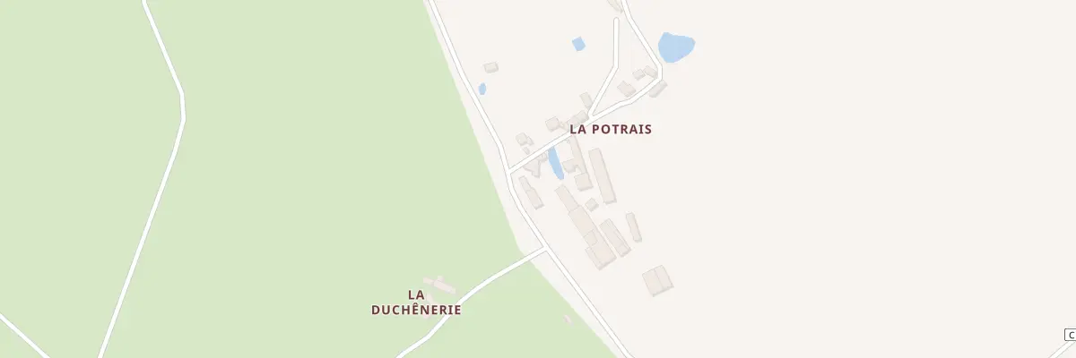 Plan du 49 La Potrais à Brèches