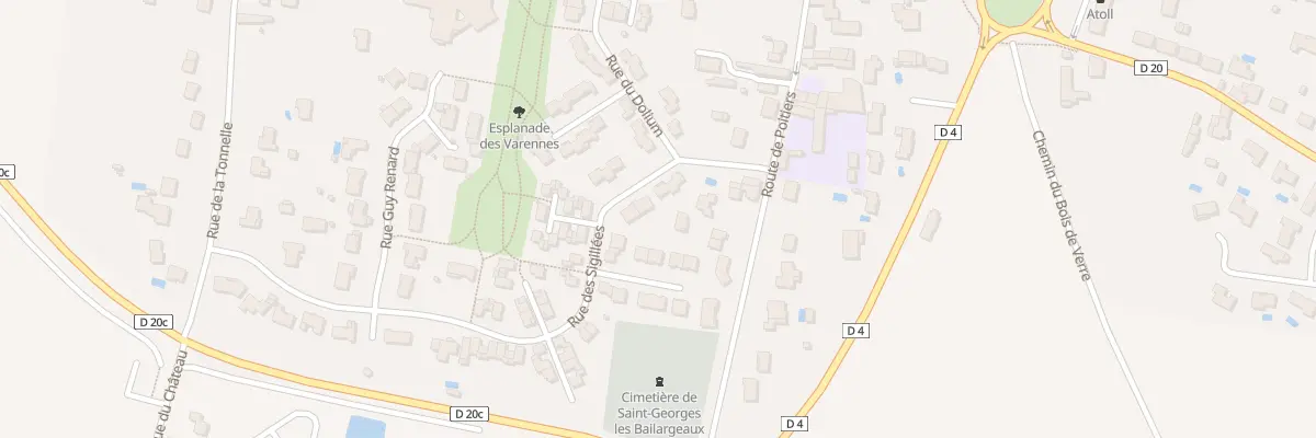 Plan du 5 Rue des Sigillées à Saint-Georges-lès-Baillargeaux