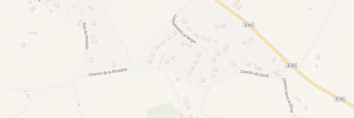 Plan du 5084 Le Douy à Conteville