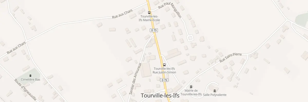 Plan du 27 Rue Justin Simon à Tourville-les-Ifs