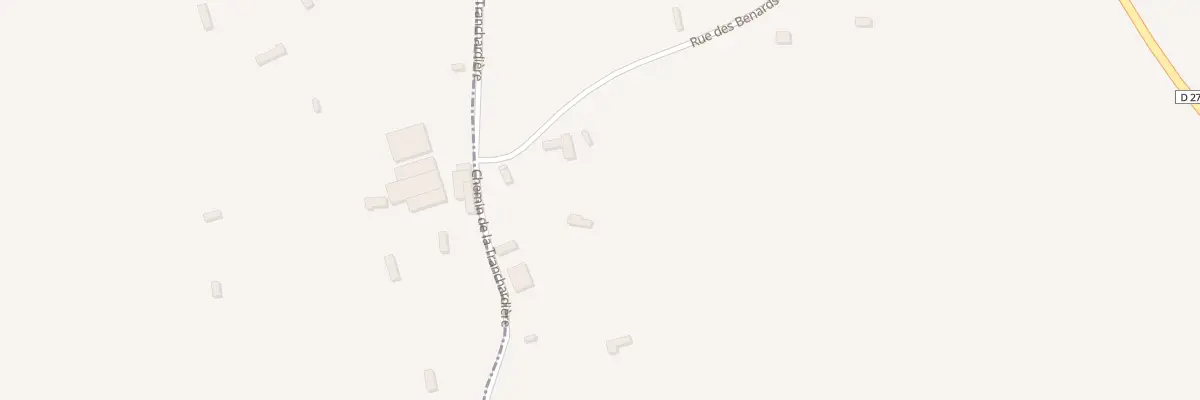 Plan du 527 Rue des Benards à La Chapelle-Bayvel