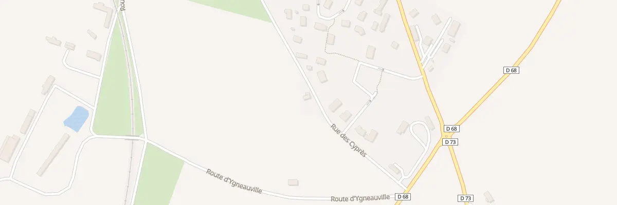 Plan du 539 Rue des Cypres à Tourville-les-Ifs