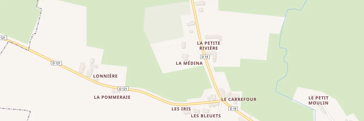 Plan du 5065 La Medina à Terrehault