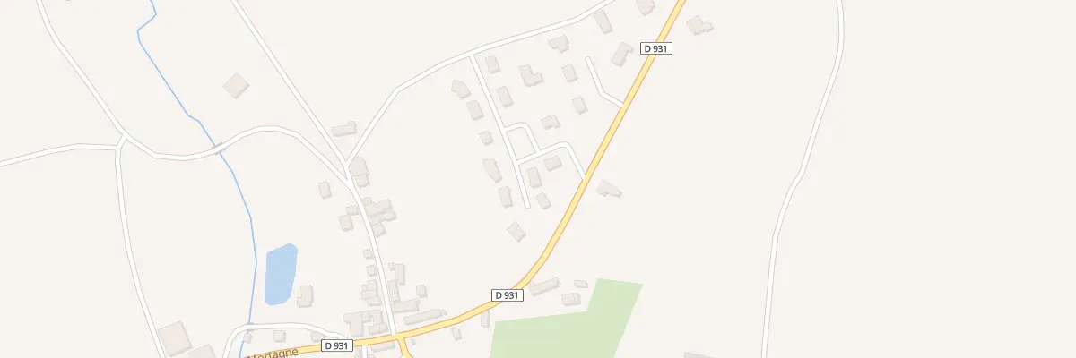 Plan du 3 La Toillerie à Suré