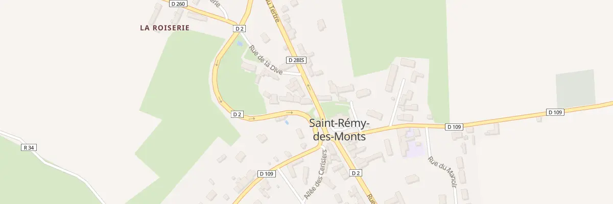 Plan du 1 Rue du Tertre à Saint-Rémy-des-Monts