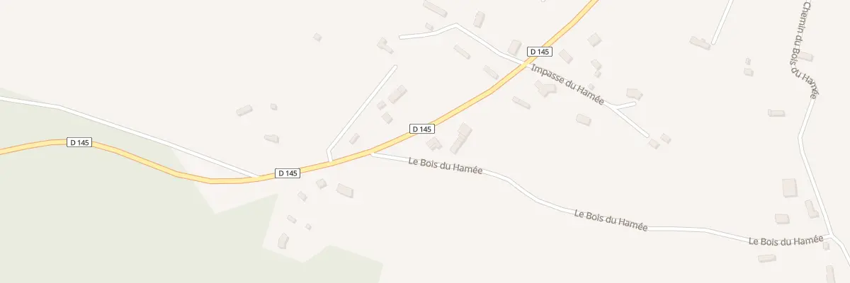 Plan du 70 Le Bois du Hamee à Saint-Germain-la-Campagne