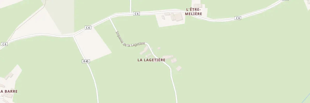Plan du 193 Imp de la Lagetière à Pruillé-l’Éguillé