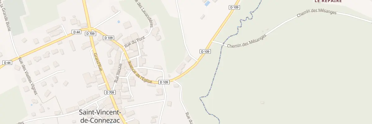 Plan du 234 Av du Moulin de Lachaise à Saint-Vincent-de-Connezac