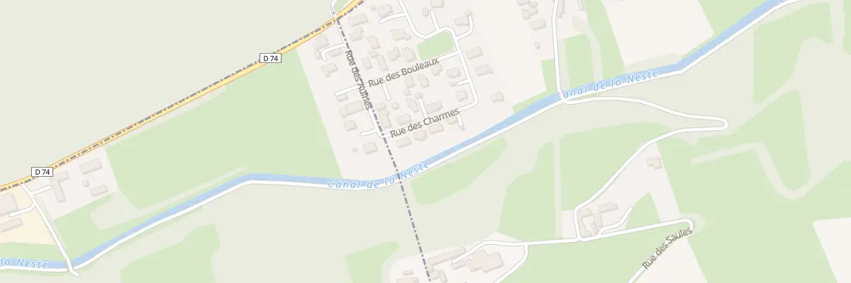 Plan du 6 Rue des Charmes à Escala
