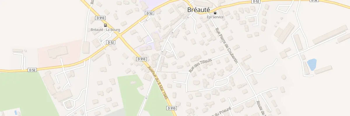 Plan du 11 Rue Jean-baptiste Delambre à Bréauté