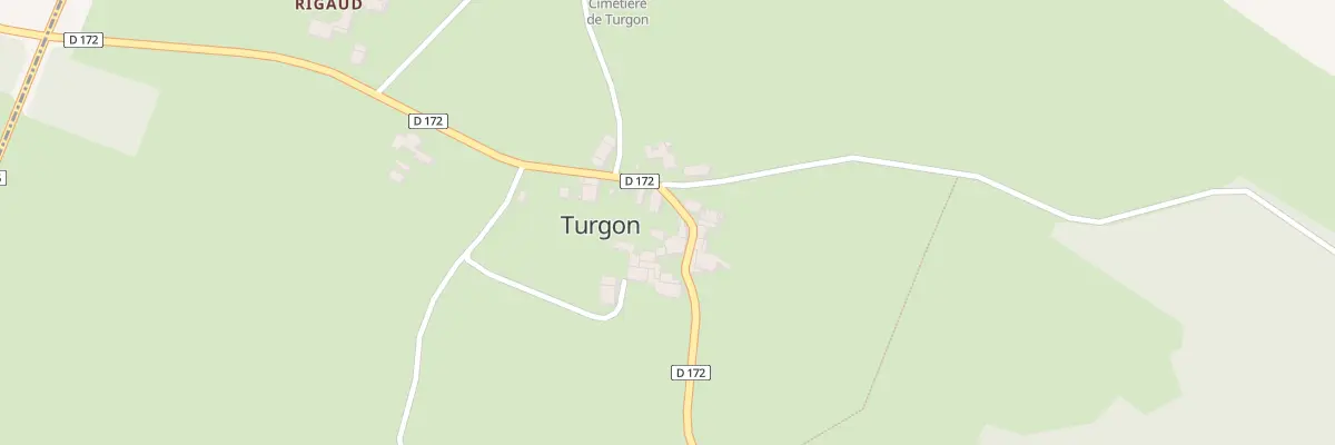 Plan du 5040 Bourg de Turgon à Turgon