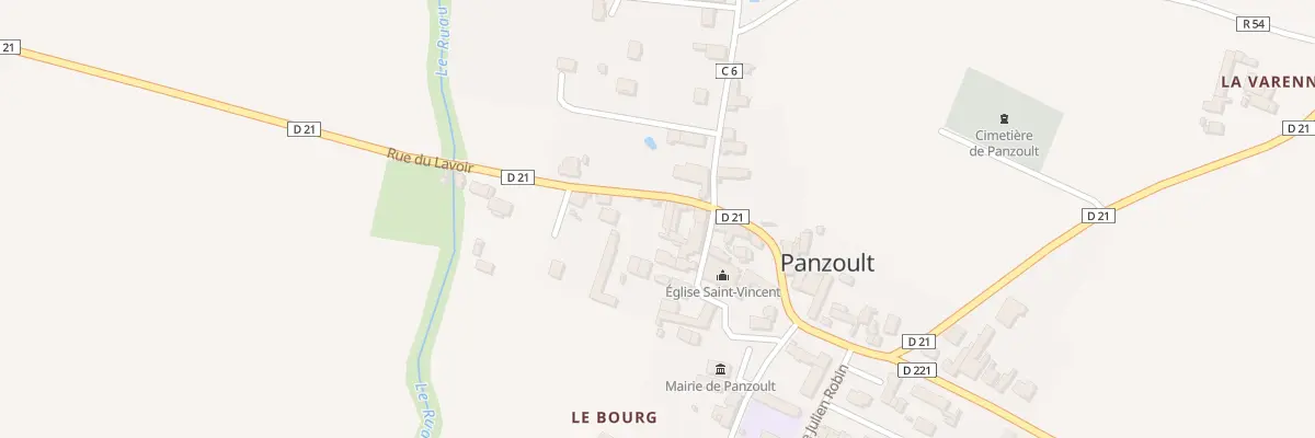 Plan du 3 Rue du Lavoir à Panzoult