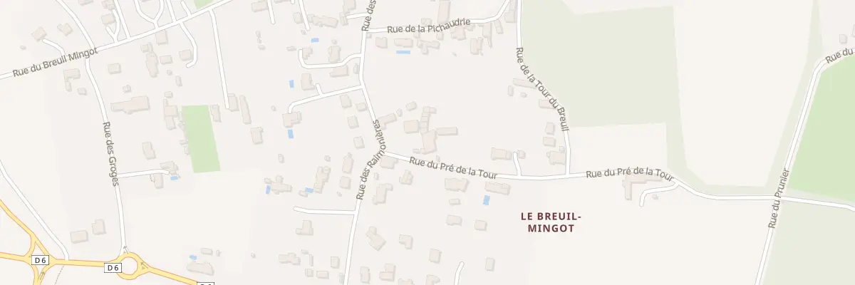 Plan du 7B Rue du Pré de la Tour à Poitiers