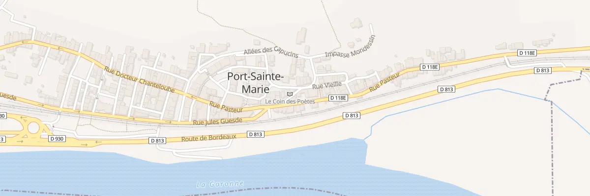 Plan du 2 Gr Grande Rue Vieille à Port-Sainte-Marie