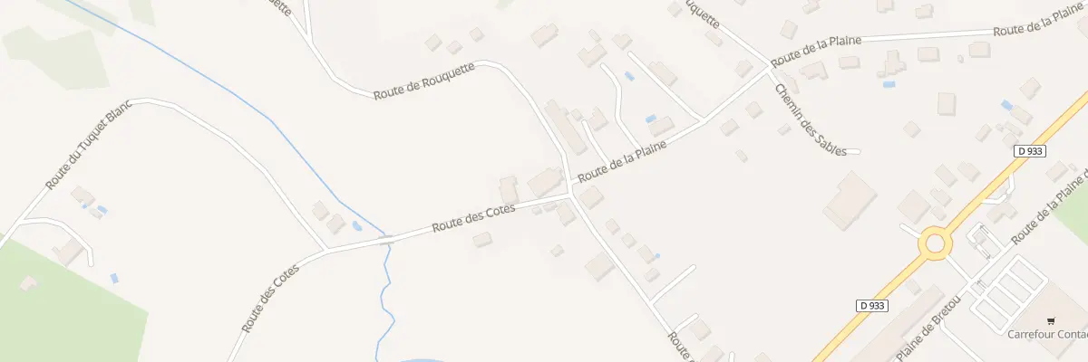 Plan du 35 Rte des Cotes à Eymet