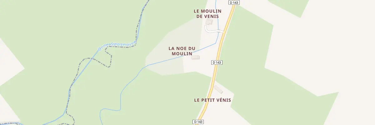 Plan du 5060 La Noë du Moulin à Courcival
