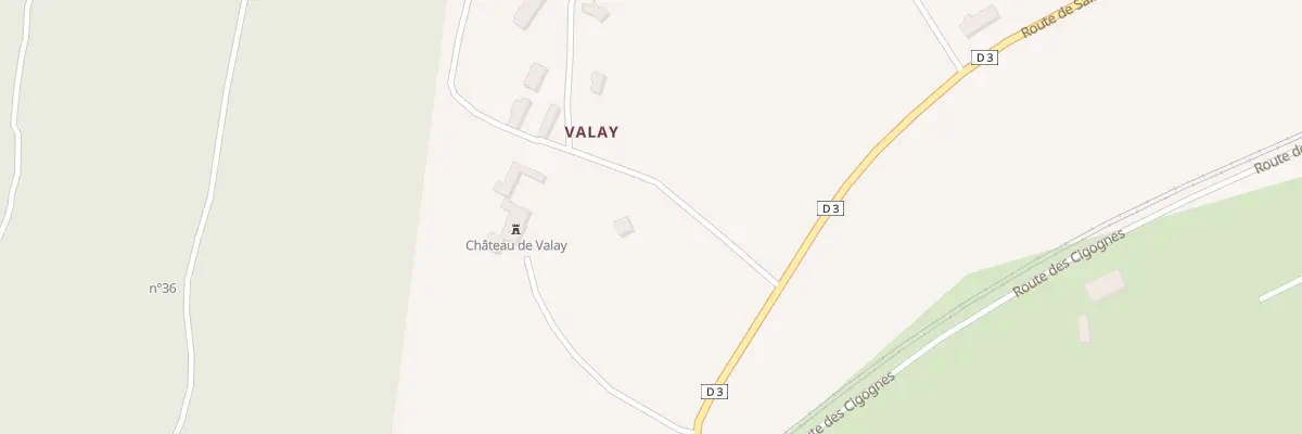 Plan du 22 Che de Valay à Douzillac