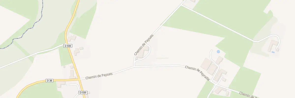 Plan du 5052 Peyrailles à Libaros