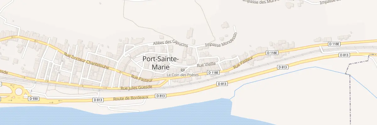 Plan du 1 Gr Grande Rue Vieille à Port-Sainte-Marie