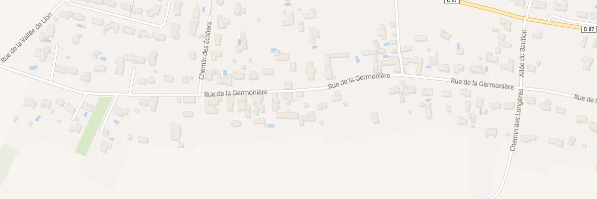 Plan du 51 Rue de la Germonière à Montamisé