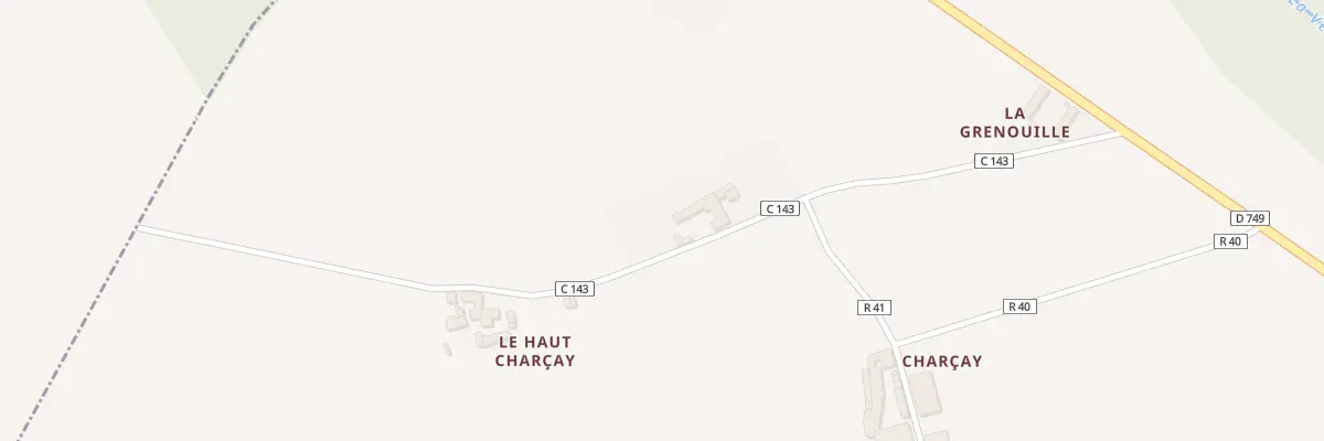 Plan du 6 Charcay à Jaulnay
