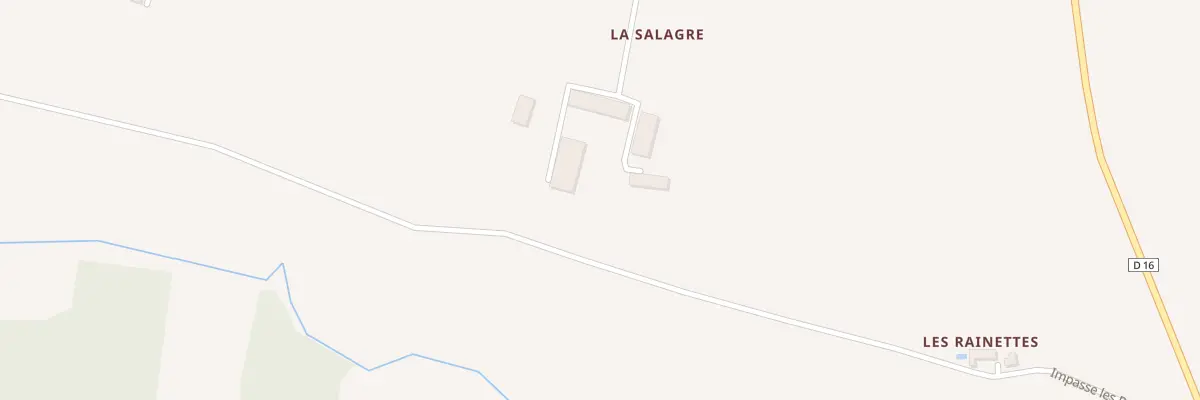 Plan du 3 La Salagre à Pomport