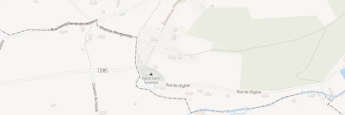 Plan du 6 Che d’Angerville à Saint-Sylvestre-de-Cormeilles