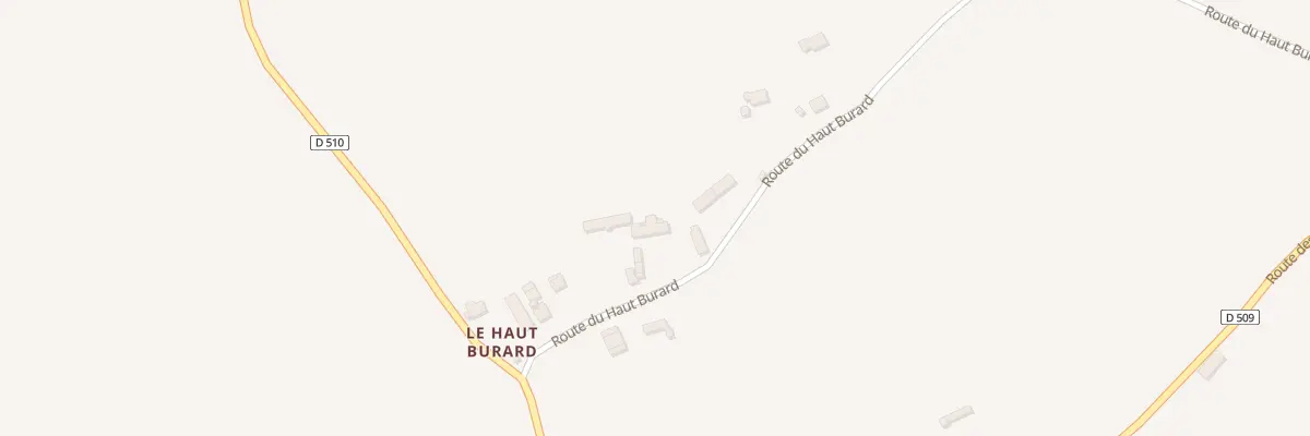 Plan du 7 Rte du Haut Burard à Bures
