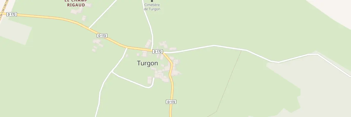 Plan du 5034 Bourg de Turgon à Turgon