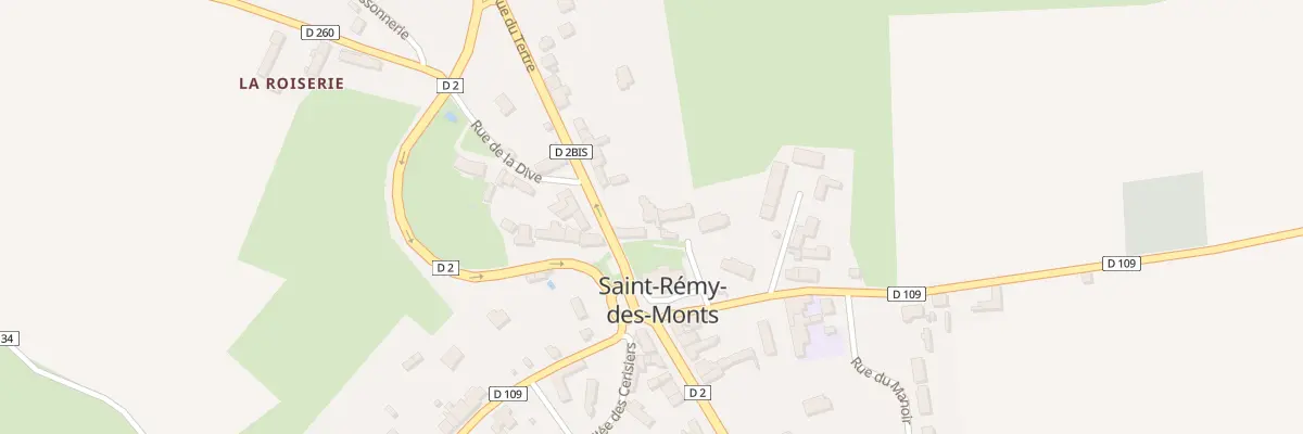 Plan du 1B Rue des Chanvriers à Saint-Rémy-des-Monts