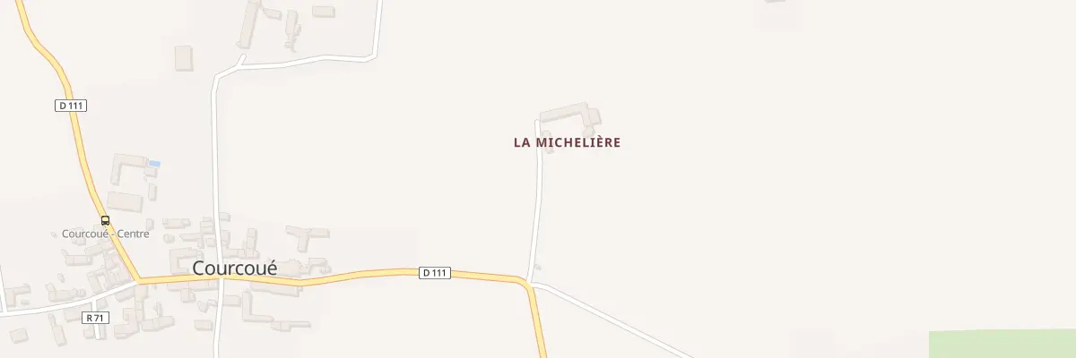 Plan du 64 La Micheliere à Courcoué