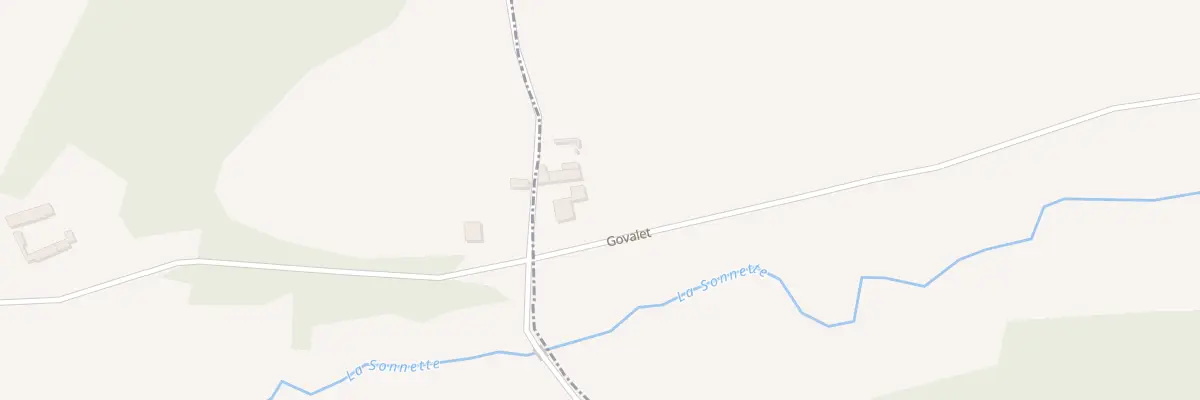 Plan du 2 Govalet à Parzac