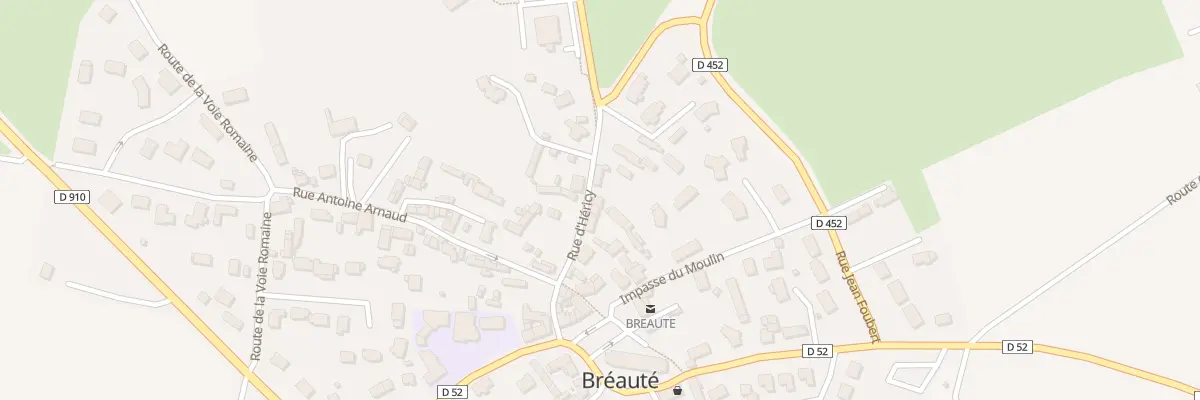 Plan du 12 Rue d’Héricy à Bréauté