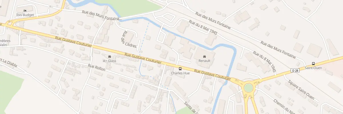Plan du 203 Rue Gustave Couturier à Fécamp