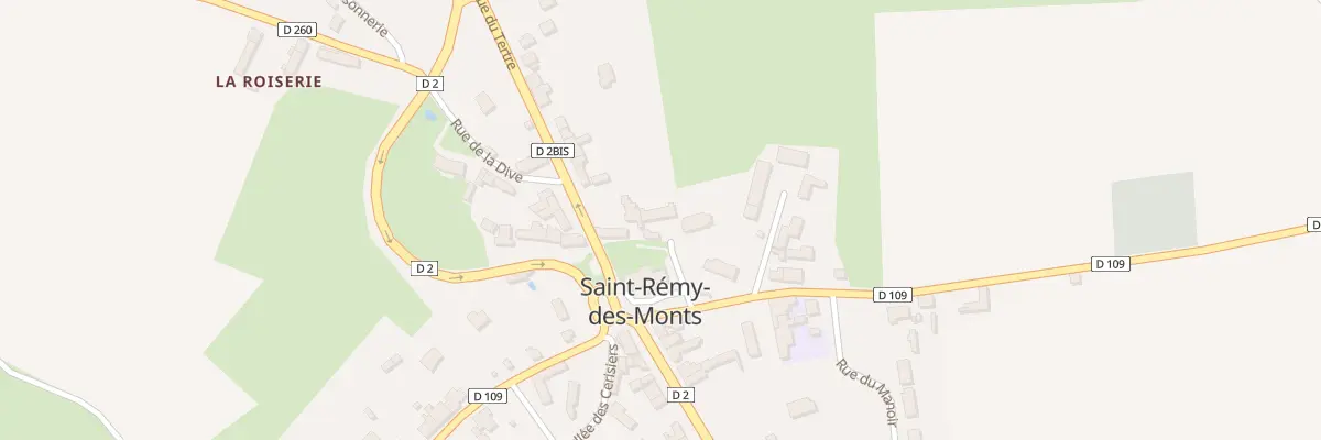 Plan du 3 Rue des Chanvriers à Saint-Rémy-des-Monts