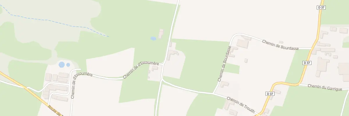 Plan du 32 Che de Lancla à Sadournin