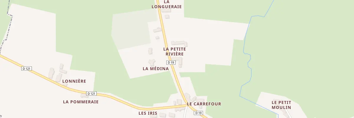 Plan du 5017 La Petite Rivière à Terrehault