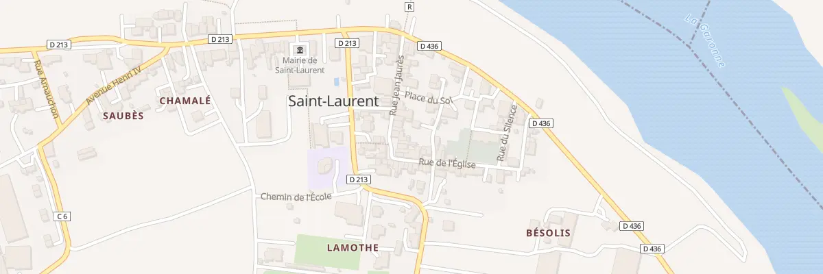 Plan du 3 Pl Jean Gailhac à Saint-Laurent