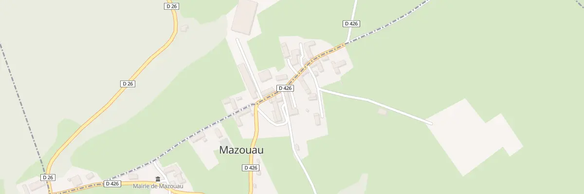 Plan du 485 Rte des Arlets à Mazouau
