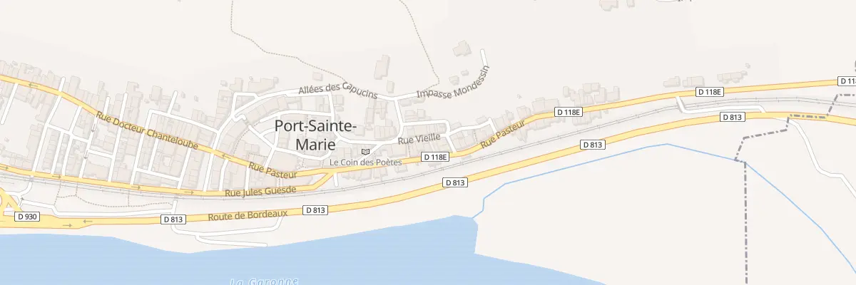 Plan du 12 Grande Rue Vieille à Port-Sainte-Marie