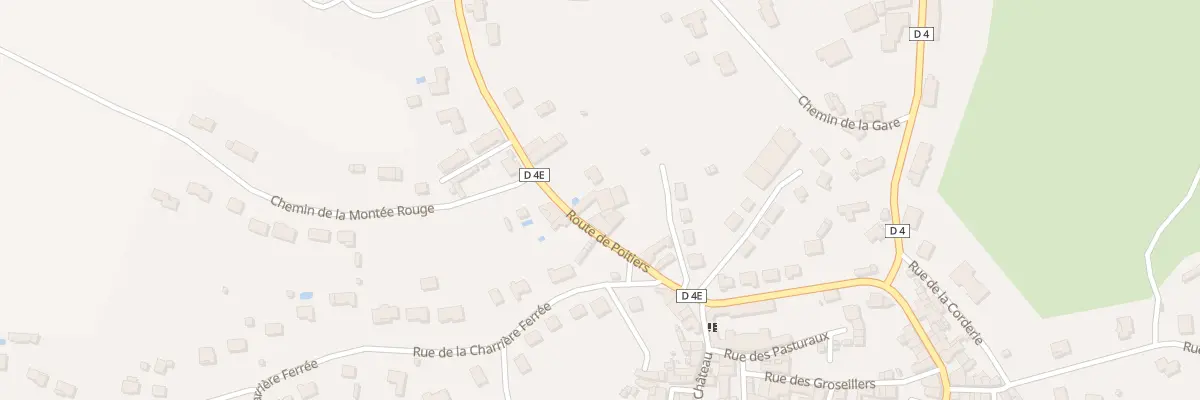 Plan du 5103 Rte de Poitiers à Charroux